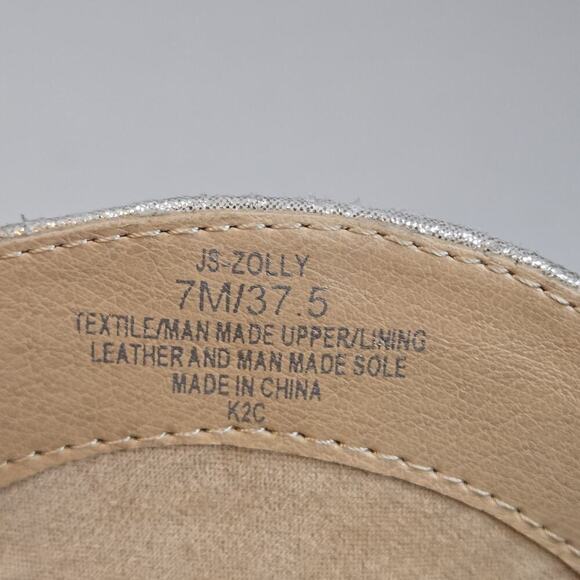 NEW Ankle Boots Jessica Simpson Champagne Embellished GLITTR Western Women Sz 7M - Picture 10 of 10